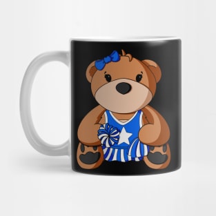 Cheerleader Teddy Bear Mug